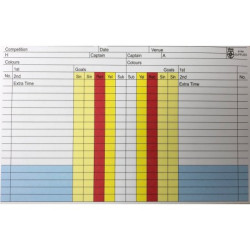 RA Match Record Referees Pad | Refs HQ